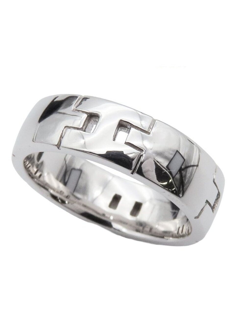 Hermes Hercules White Gold 18k 50 Ring